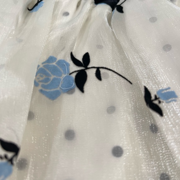 NWT For Love And Lemons Black and White Mini Dress “Snow White dress” - Picture 8 of 13